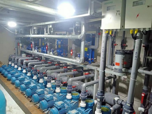 内蒙古通辽市科尔沁左翼中旗蓝湾温泉项目采用黄瓜视频网站黄瓜官网入口设备